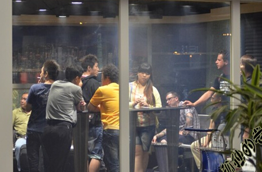 吸烟室烟雾净化器