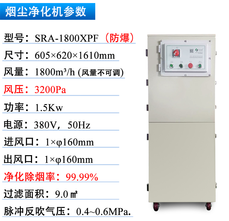 防爆烟尘净化机